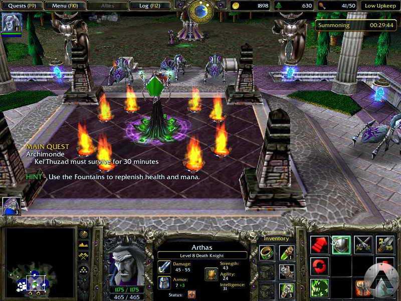 Warcraft 3: the frozen throne. прохождение игры на 100%. кампания за нежить (сайт: gamesisart.ru)
