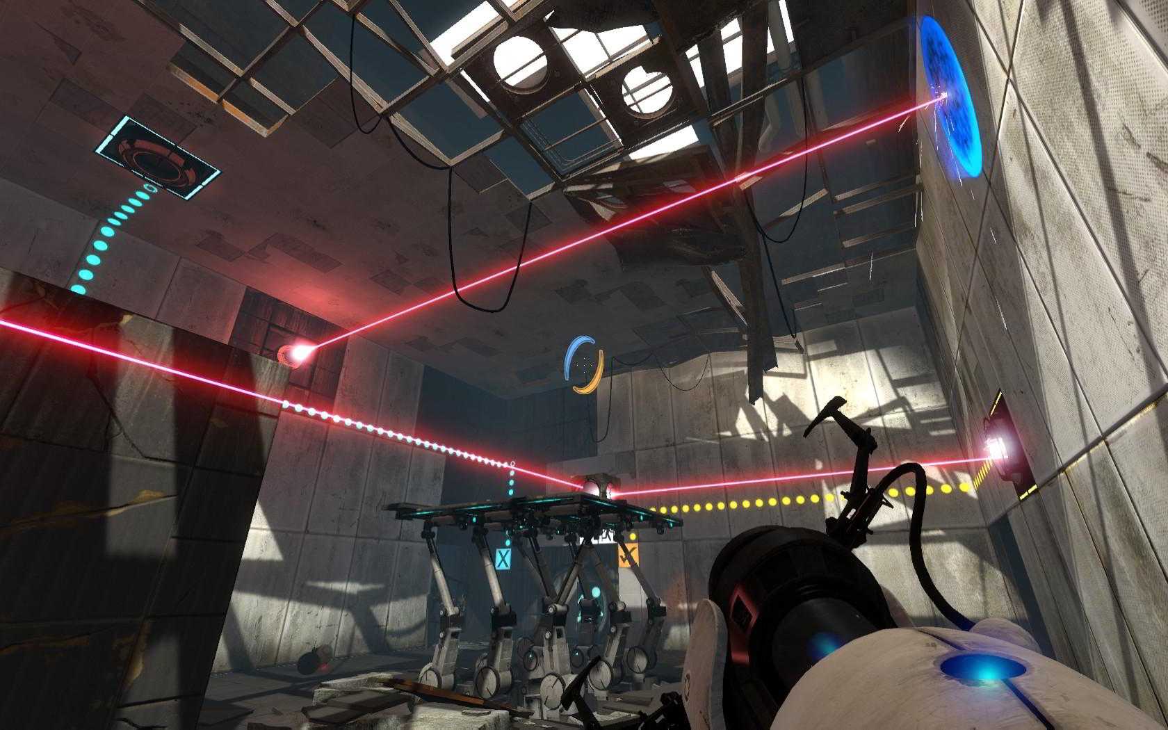 Portal 2 уровень с роботами фото 78
