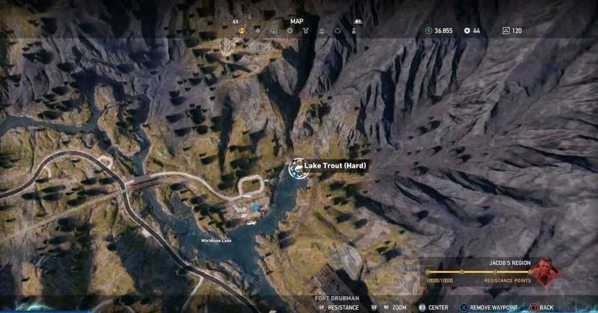 Far cry 5 как получить удочку и отправиться на рыбалку