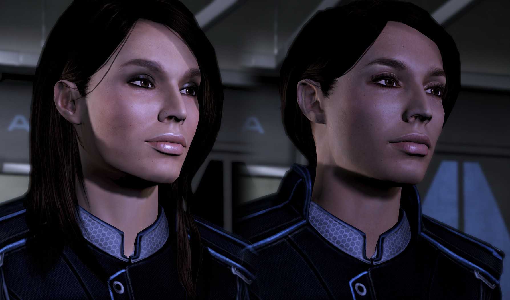 Less effects. Эшли Уильямс Mass Effect. Эшли Уильямс Mass Effect 1. Mass Effect 2 Эшли. Mass Effect 3 Legendary Edition Эшли.