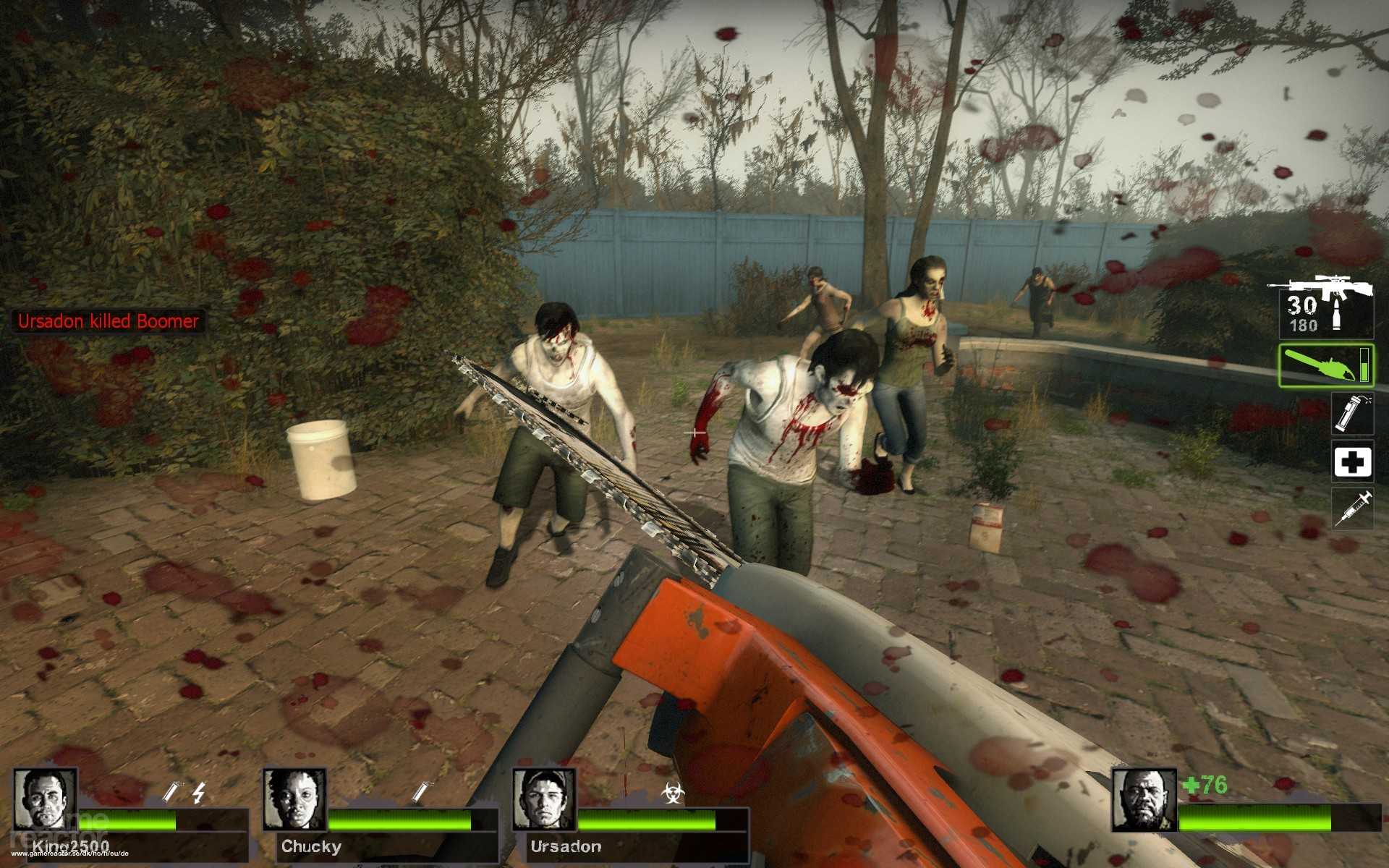 Карта для left 4 dead 2 со всеми оружиями и зомби