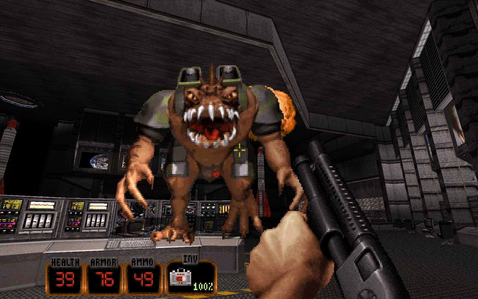 Duke Nukem 3D предстала перед игроками в виде шутера от первого лица с псев...