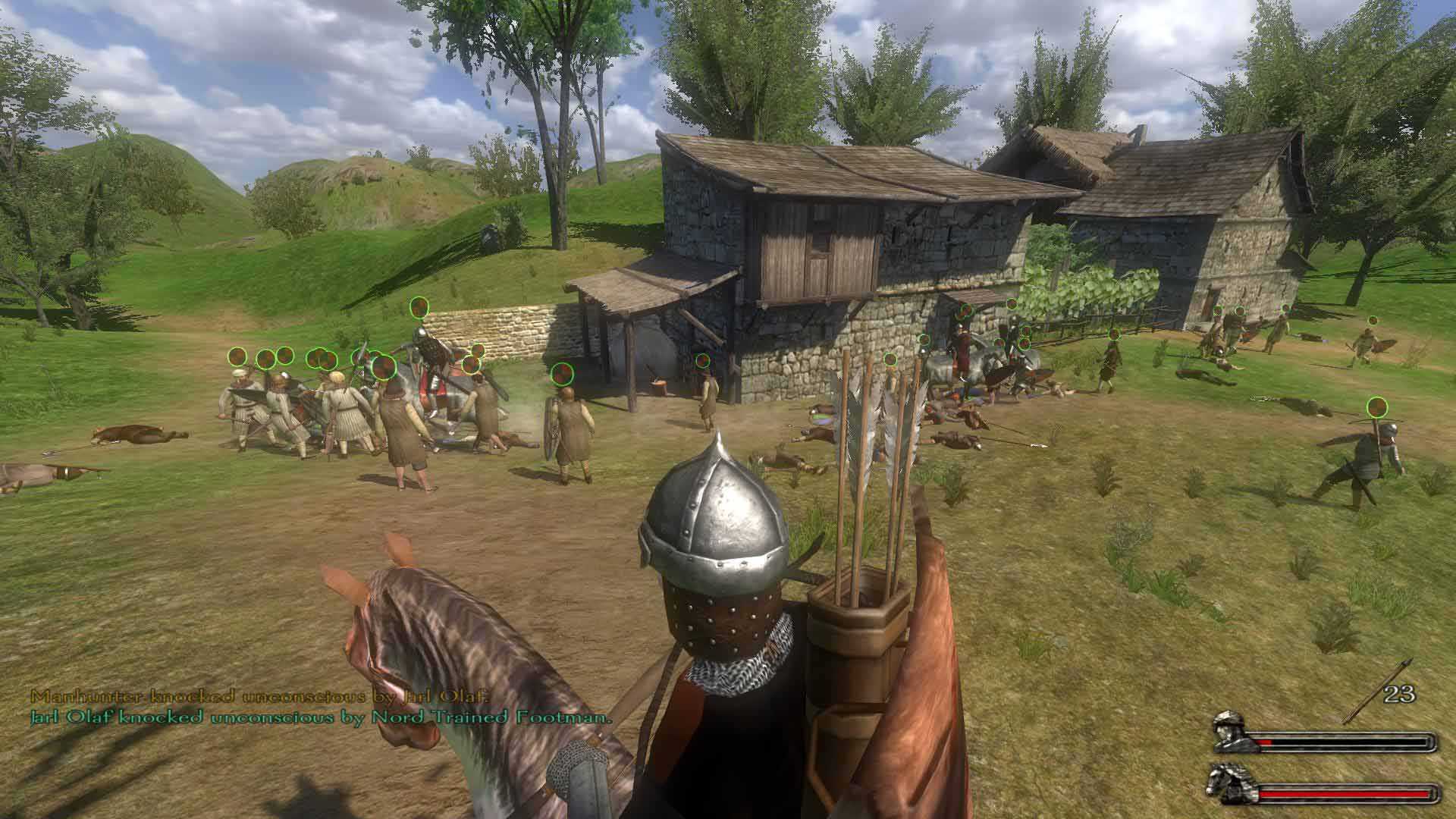 Mount and blade game