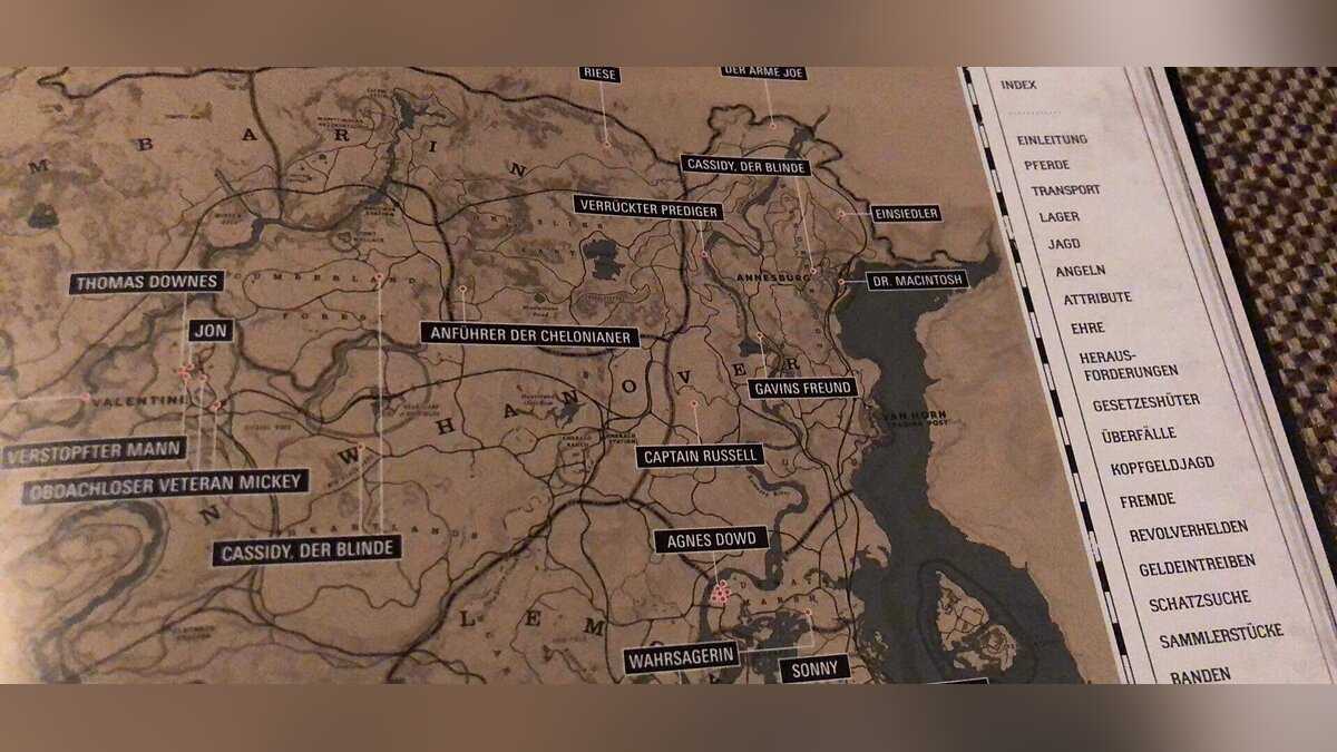 Карта секретных мест в red redemption 2
