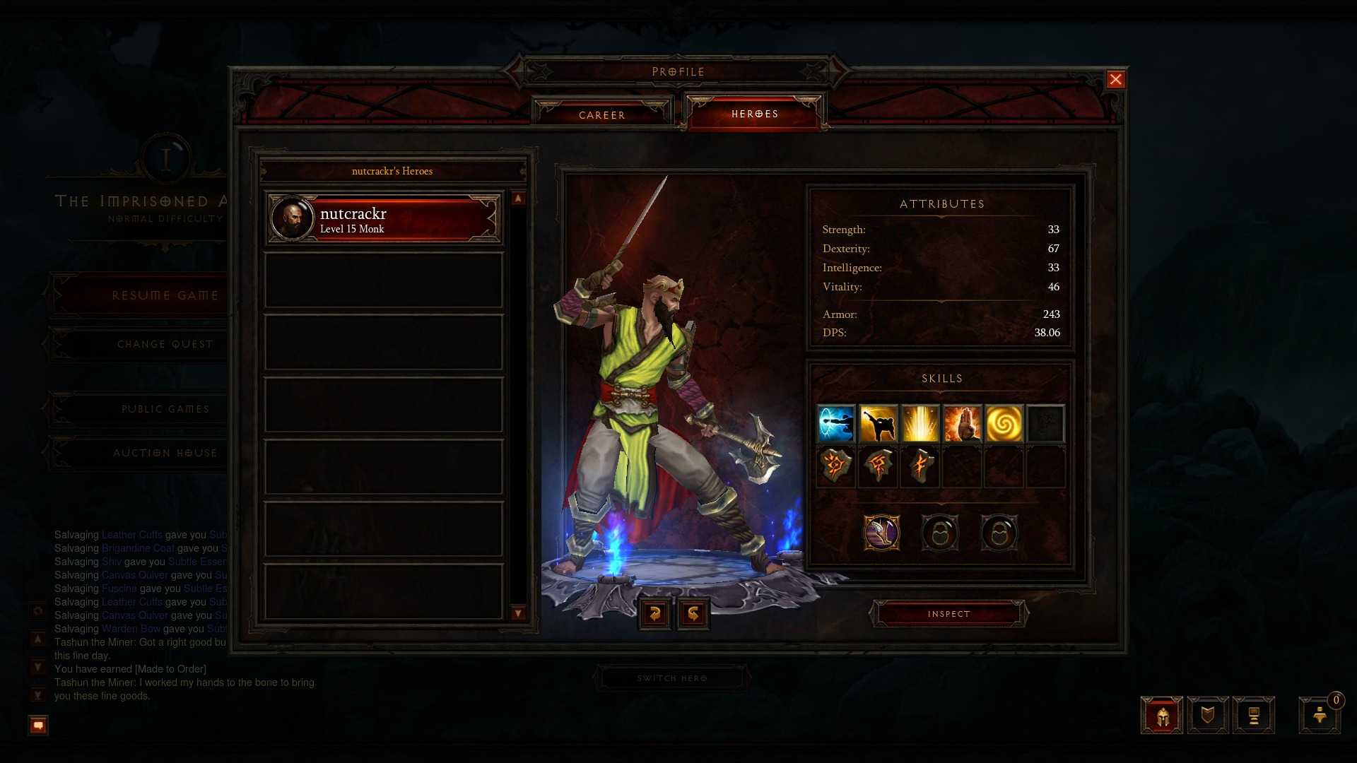 Diablo 3 уровни совершенствования