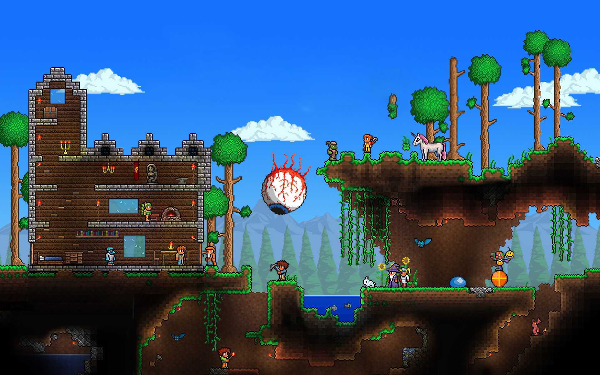 Terraria 3ds gameplay фото 86