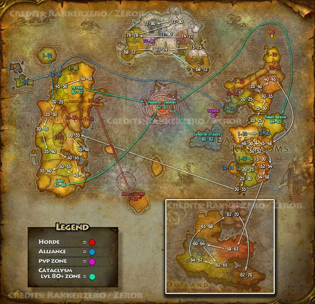 Чтобы составить этот рейтинг, мы оценили все 40 локаций, которые появились вместе с оригинальной World of Warcraft