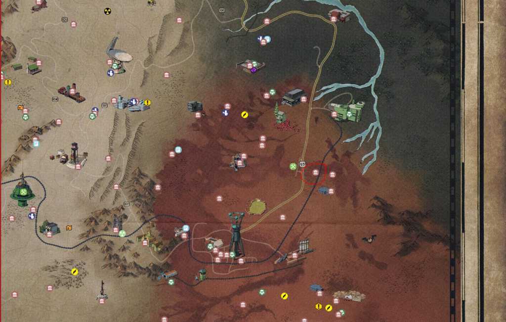 Fallout 76: как найти выжженный праздник, список локаций